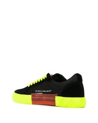 schwarze Wildleder niedrige Sneakers von Off-White