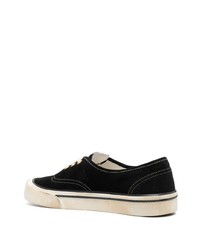 schwarze Wildleder niedrige Sneakers von Bally