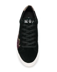 schwarze Wildleder niedrige Sneakers von MOA - Master of Arts