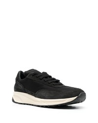 schwarze Wildleder niedrige Sneakers von Common Projects