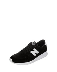 schwarze Wildleder niedrige Sneakers von New Balance