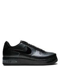 schwarze Wildleder niedrige Sneakers von Nike