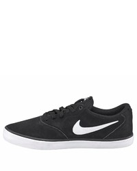 schwarze Wildleder niedrige Sneakers von Nike SB