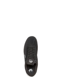 schwarze Wildleder niedrige Sneakers von Nike SB