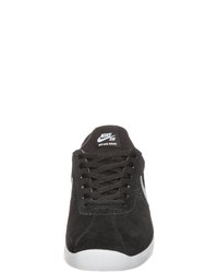 schwarze Wildleder niedrige Sneakers von Nike SB