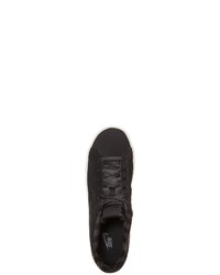 schwarze Wildleder niedrige Sneakers von Nike Sportswear