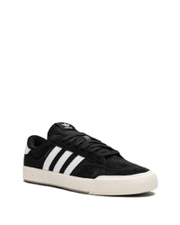 schwarze Wildleder niedrige Sneakers von adidas