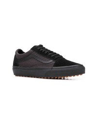 schwarze Wildleder niedrige Sneakers von Vans