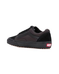 schwarze Wildleder niedrige Sneakers von Vans