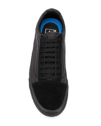 schwarze Wildleder niedrige Sneakers von Vans