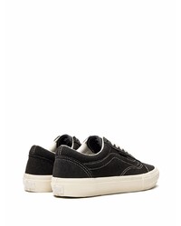 schwarze Wildleder niedrige Sneakers von Vans