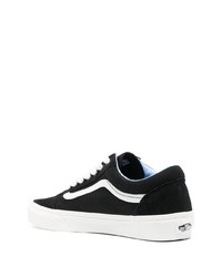 schwarze Wildleder niedrige Sneakers von Vans