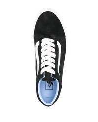 schwarze Wildleder niedrige Sneakers von Vans