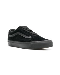 schwarze Wildleder niedrige Sneakers von Vans