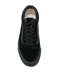 schwarze Wildleder niedrige Sneakers von Vans