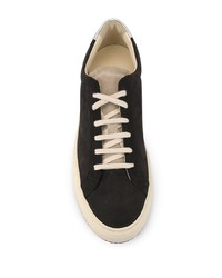 schwarze Wildleder niedrige Sneakers von Common Projects