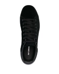 schwarze Wildleder niedrige Sneakers von BAPE BLACK *A BATHING APE®