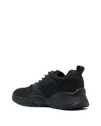 schwarze Wildleder niedrige Sneakers von Tommy Hilfiger