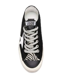 schwarze Wildleder niedrige Sneakers von Golden Goose Deluxe Brand