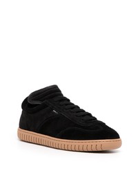 schwarze Wildleder niedrige Sneakers von Bally