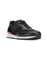 schwarze Wildleder niedrige Sneakers von Hogan