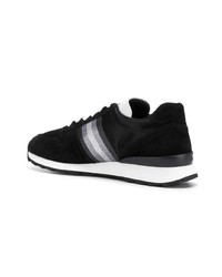 schwarze Wildleder niedrige Sneakers von Hogan