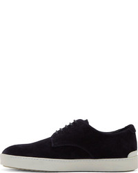 schwarze Wildleder niedrige Sneakers von Rag and Bone