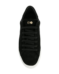 schwarze Wildleder niedrige Sneakers von Hide&Jack