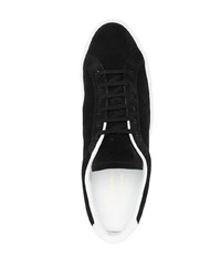 schwarze Wildleder niedrige Sneakers von Common Projects