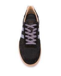 schwarze Wildleder niedrige Sneakers von Hogan