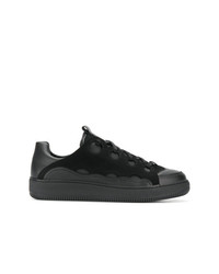 schwarze Wildleder niedrige Sneakers von Rombaut