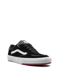 schwarze Wildleder niedrige Sneakers von Vans