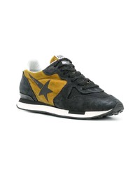 schwarze Wildleder niedrige Sneakers von Golden Goose Deluxe Brand