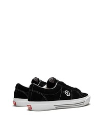 schwarze Wildleder niedrige Sneakers von Vans