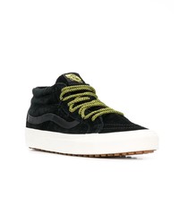 schwarze Wildleder niedrige Sneakers von Vans