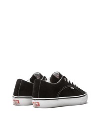 schwarze Wildleder niedrige Sneakers von Vans