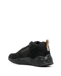 schwarze Wildleder niedrige Sneakers von Timberland