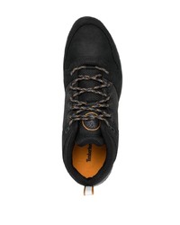 schwarze Wildleder niedrige Sneakers von Timberland