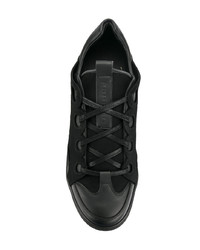 schwarze Wildleder niedrige Sneakers von Rombaut