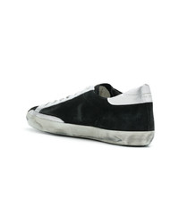 schwarze Wildleder niedrige Sneakers von Golden Goose Deluxe Brand