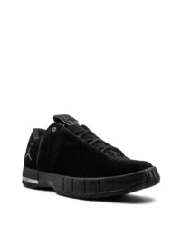 schwarze Wildleder niedrige Sneakers von Jordan