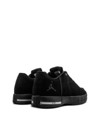 schwarze Wildleder niedrige Sneakers von Jordan