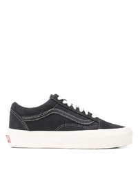 schwarze Wildleder niedrige Sneakers von Vans