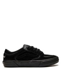 schwarze Wildleder niedrige Sneakers von Vans