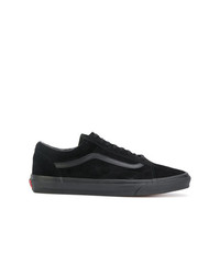 schwarze Wildleder niedrige Sneakers von Vans