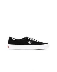 schwarze Wildleder niedrige Sneakers von Vans