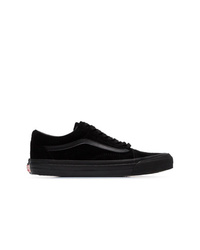 schwarze Wildleder niedrige Sneakers von Vans