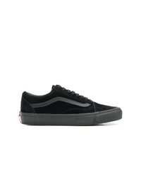 schwarze Wildleder niedrige Sneakers von Vans