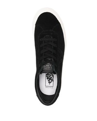 schwarze Wildleder niedrige Sneakers von Vans