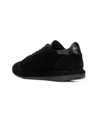 schwarze Wildleder niedrige Sneakers von Ghoud